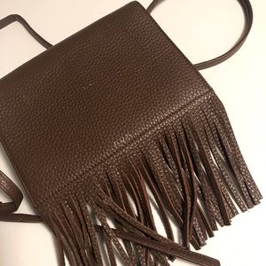 AUX leather crossbody aritzia